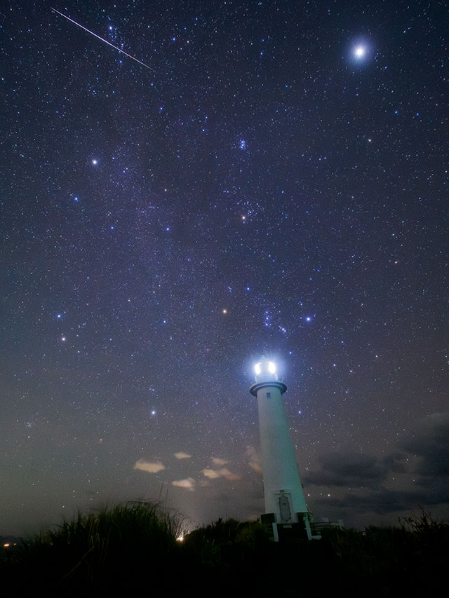 写真家 北山輝泰がM.ZUIKO DIGITAL ED 7-14mm F2.8 PROで撮影した流れ星の写真